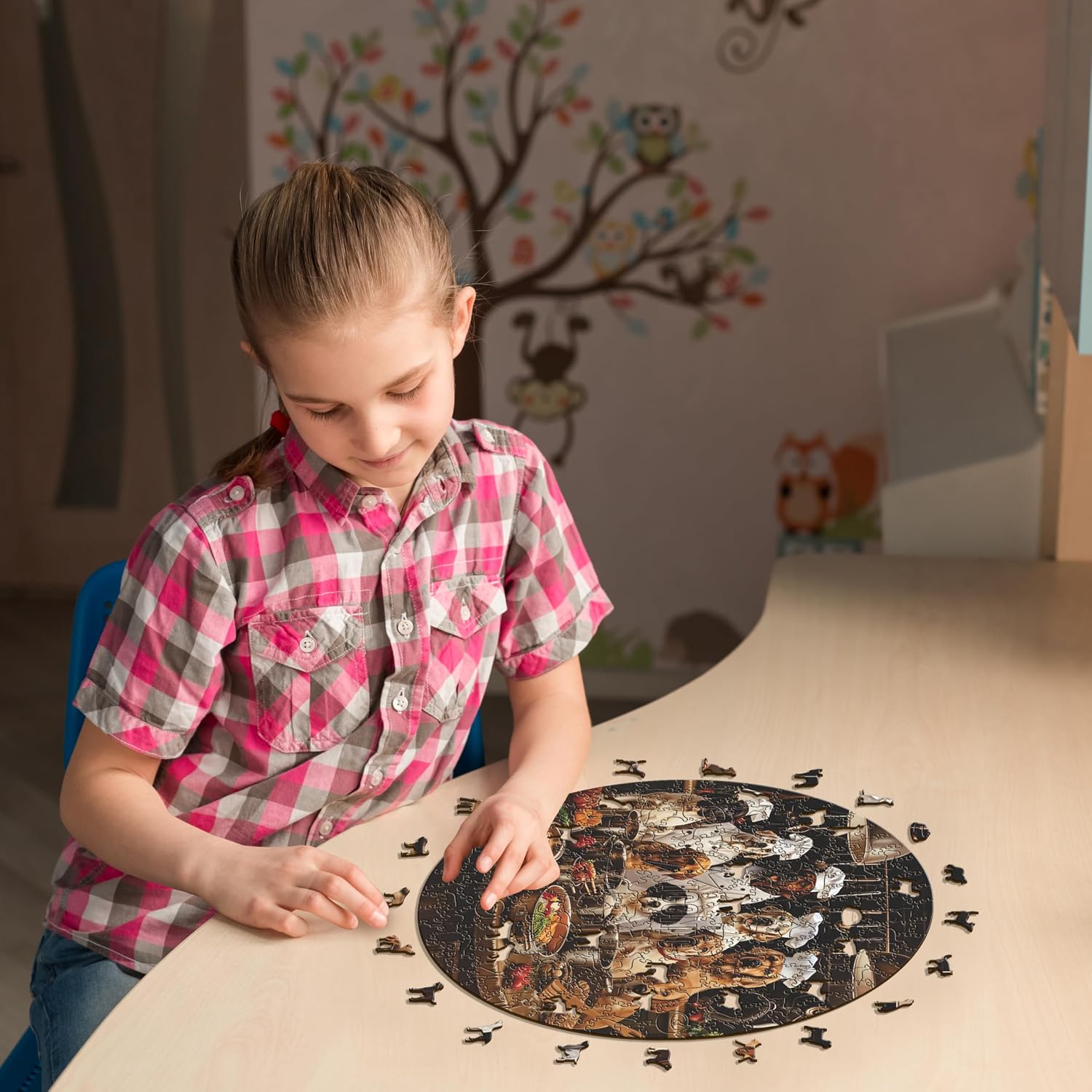 Thumbnail 5 de Iconic Puzzles Chiens de Chef – Puzzle en bois 100% durable Taille L, 600 pièces