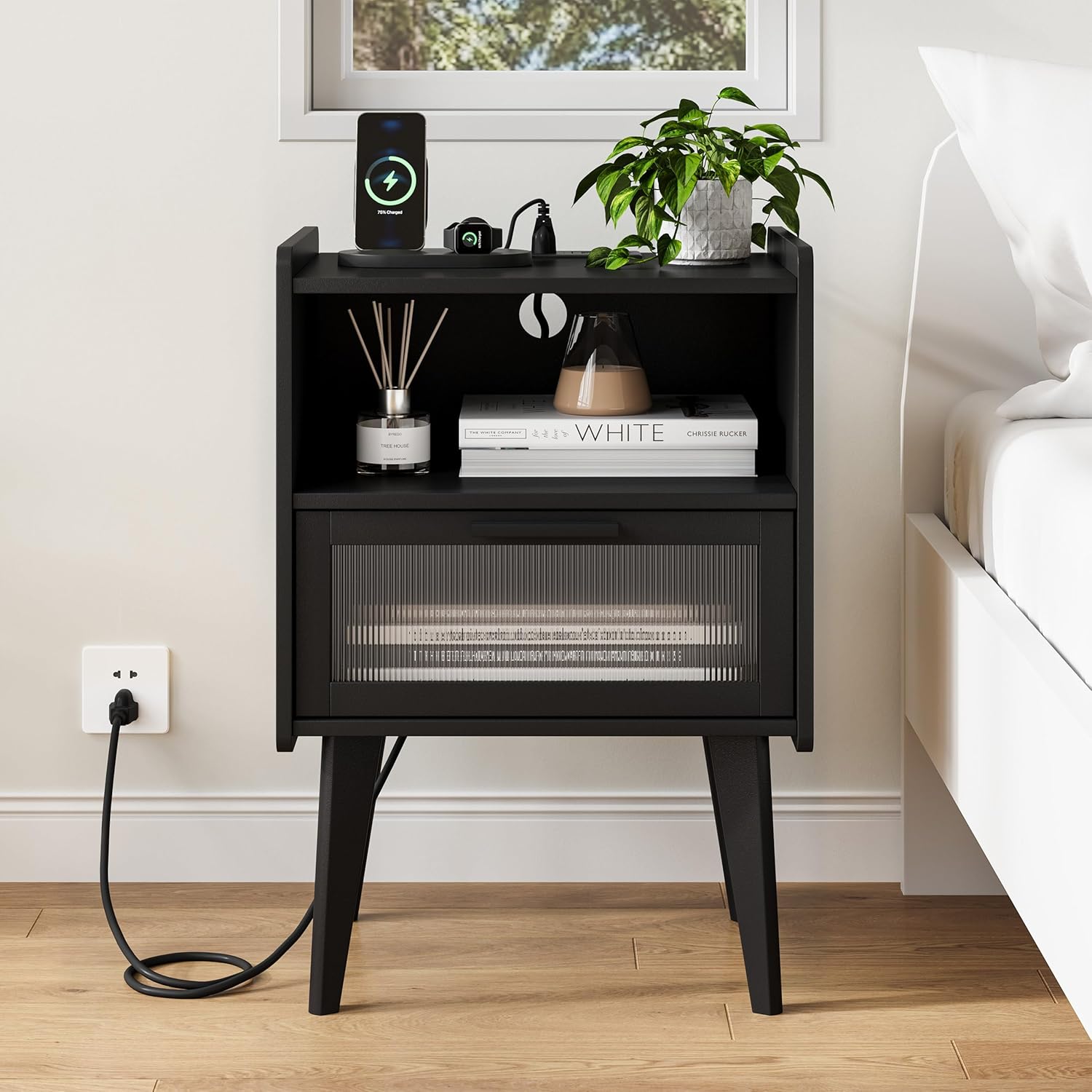 Detalle 1 de MMEOLUOOK Nightstand CAMLBZ07BE