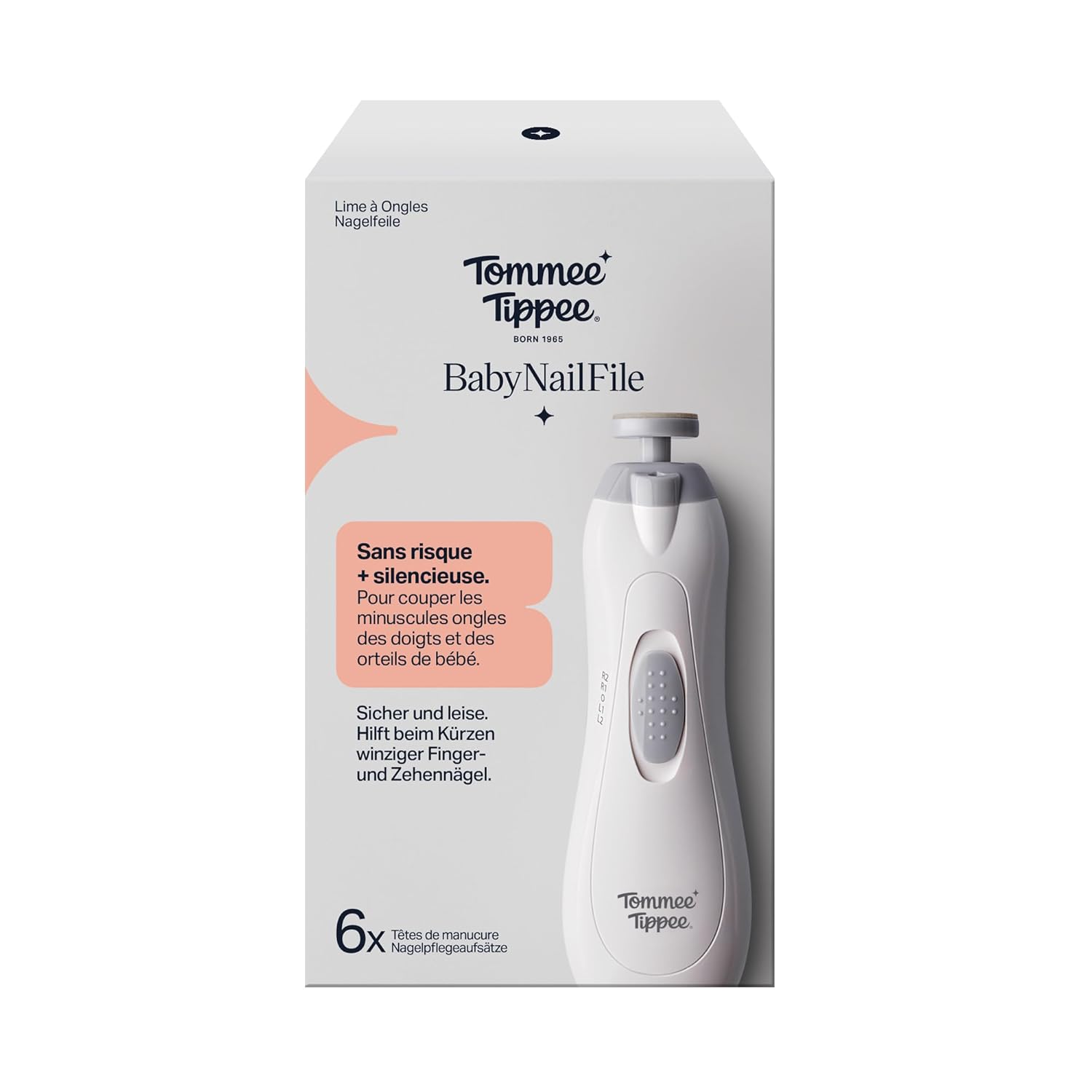 Detalle 2 de Tommee Tippee Elektrischer Nagelfeilen-Trimmer