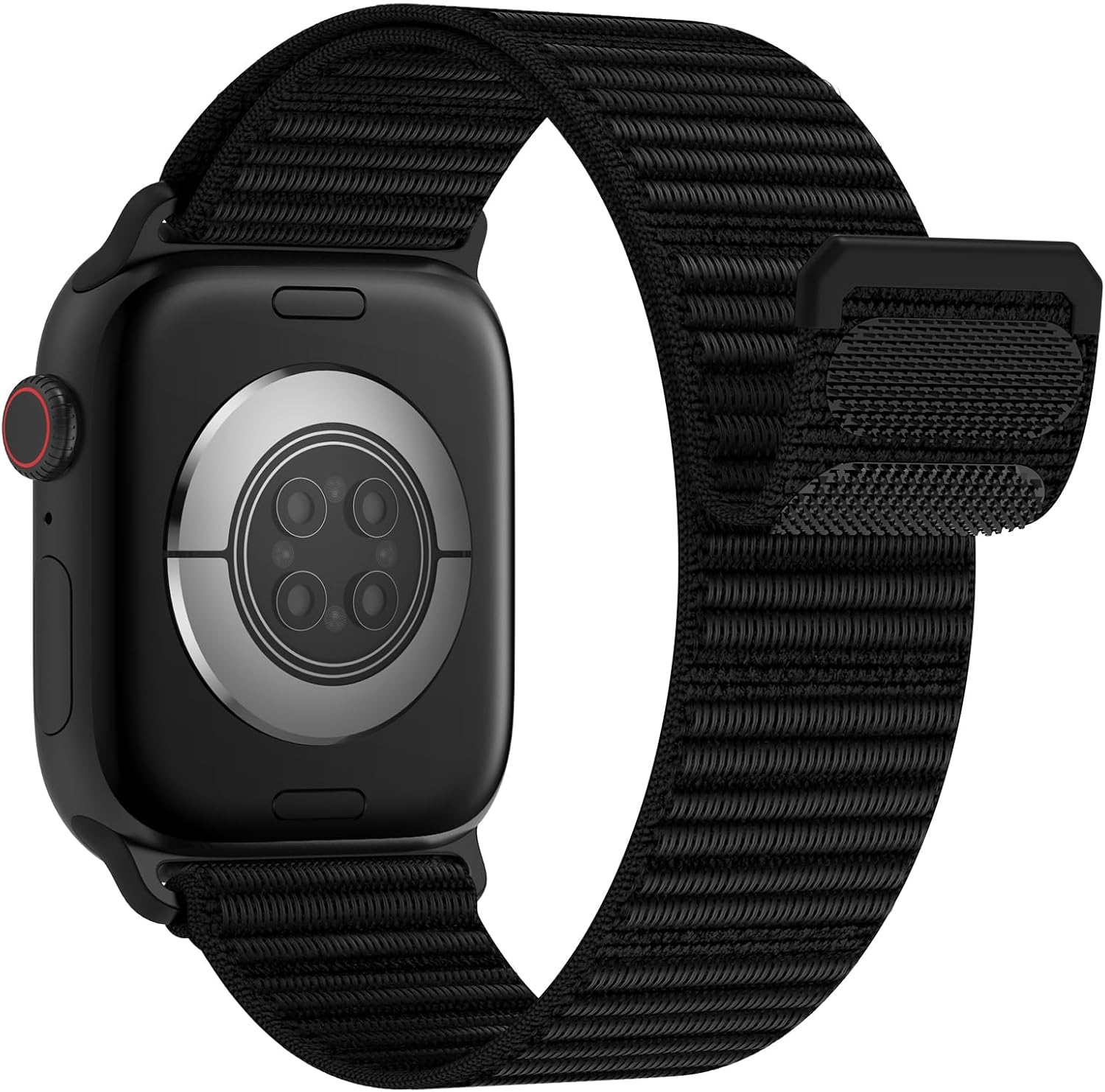 Detalle de JNN Nylon Sport Loop Apple Watch Band, Breathable, Adjustable and Washable