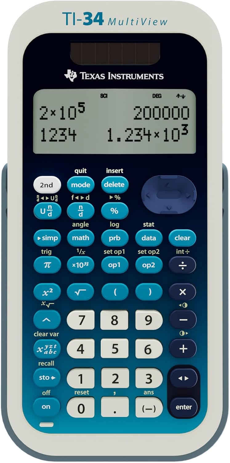 Detalle 2 de Texas Instruments TI-34 MultiView Scientific Calculator