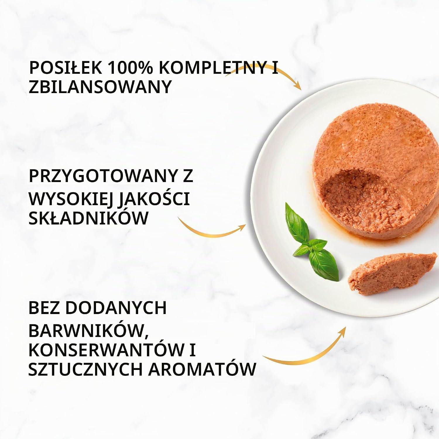 Detalle 2 de Purina Gourmet Gold Mousse – karma mokra dla dorosłych kotów, królik, 24 × 85 g