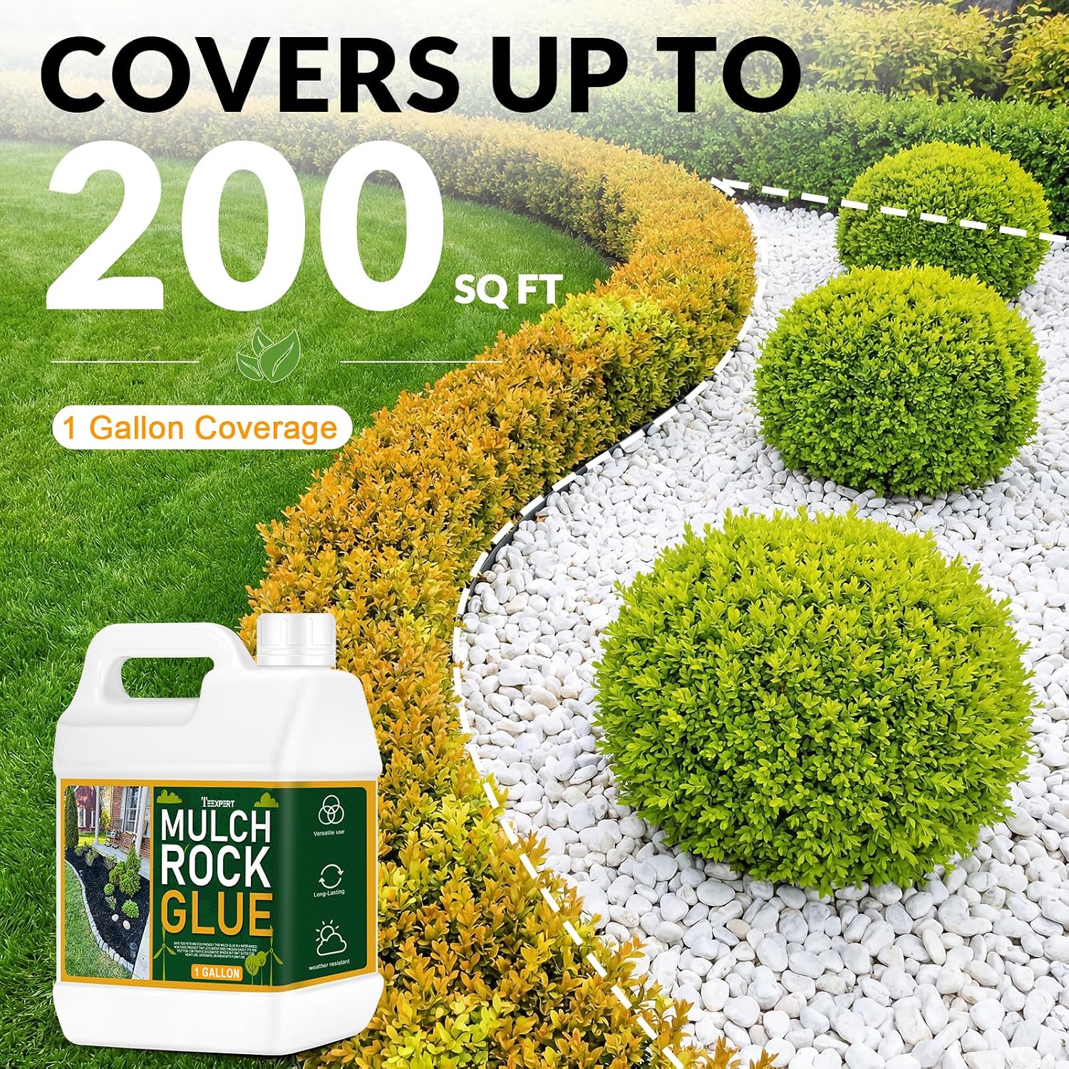 Thumbnail 6 de Teexpert Landscape Glue 1 Gallon