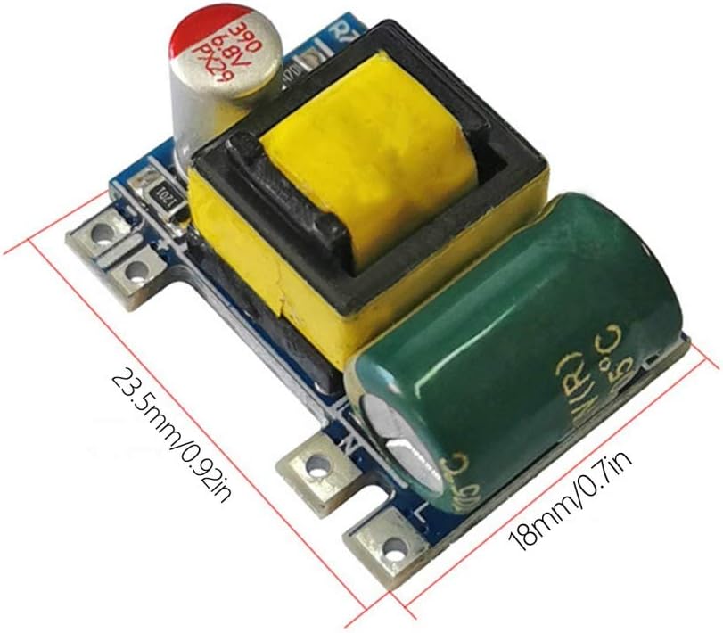 Thumbnail 3 de 2 Pack AC-DC Switching Power Module: 5V Isolated Regulated Supply (AC 220V to DC)