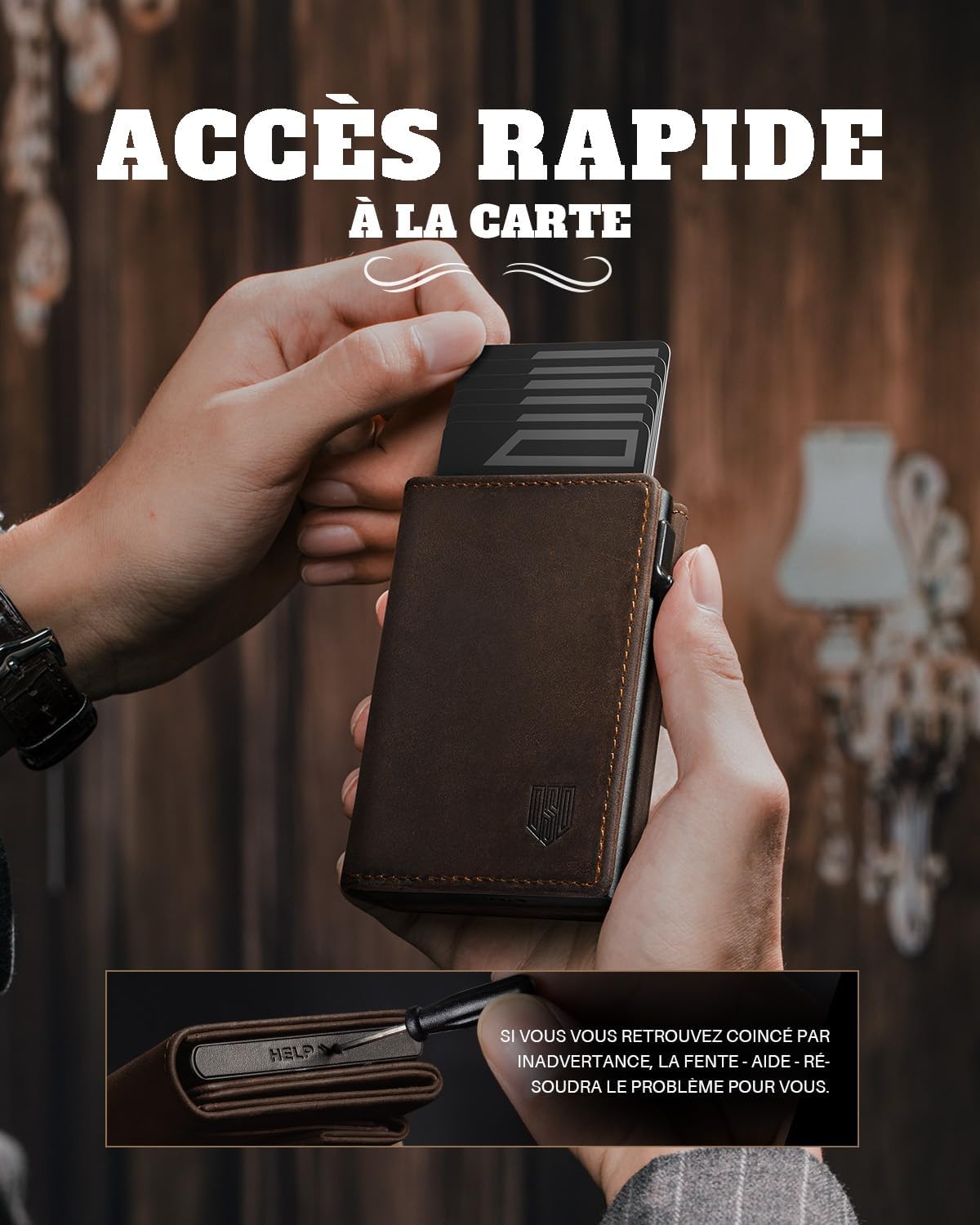 Detalle de DODENSHA MagSnap Geldbörse 10+ Münzen 👛