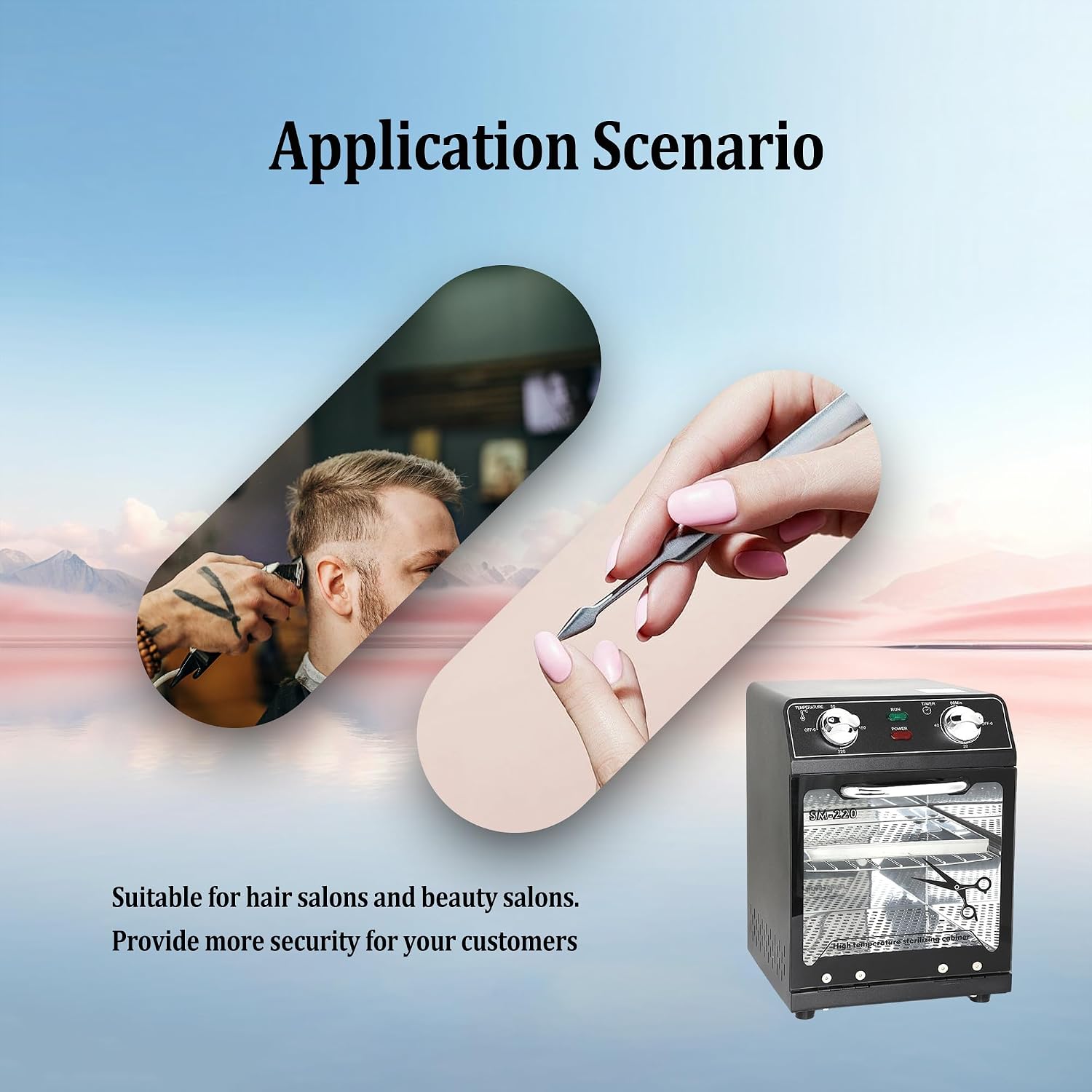 Thumbnail 3 de Henlivy Sterilizzatore ad Alta Temperatura fino a 220°C per saloni, spa e nail art