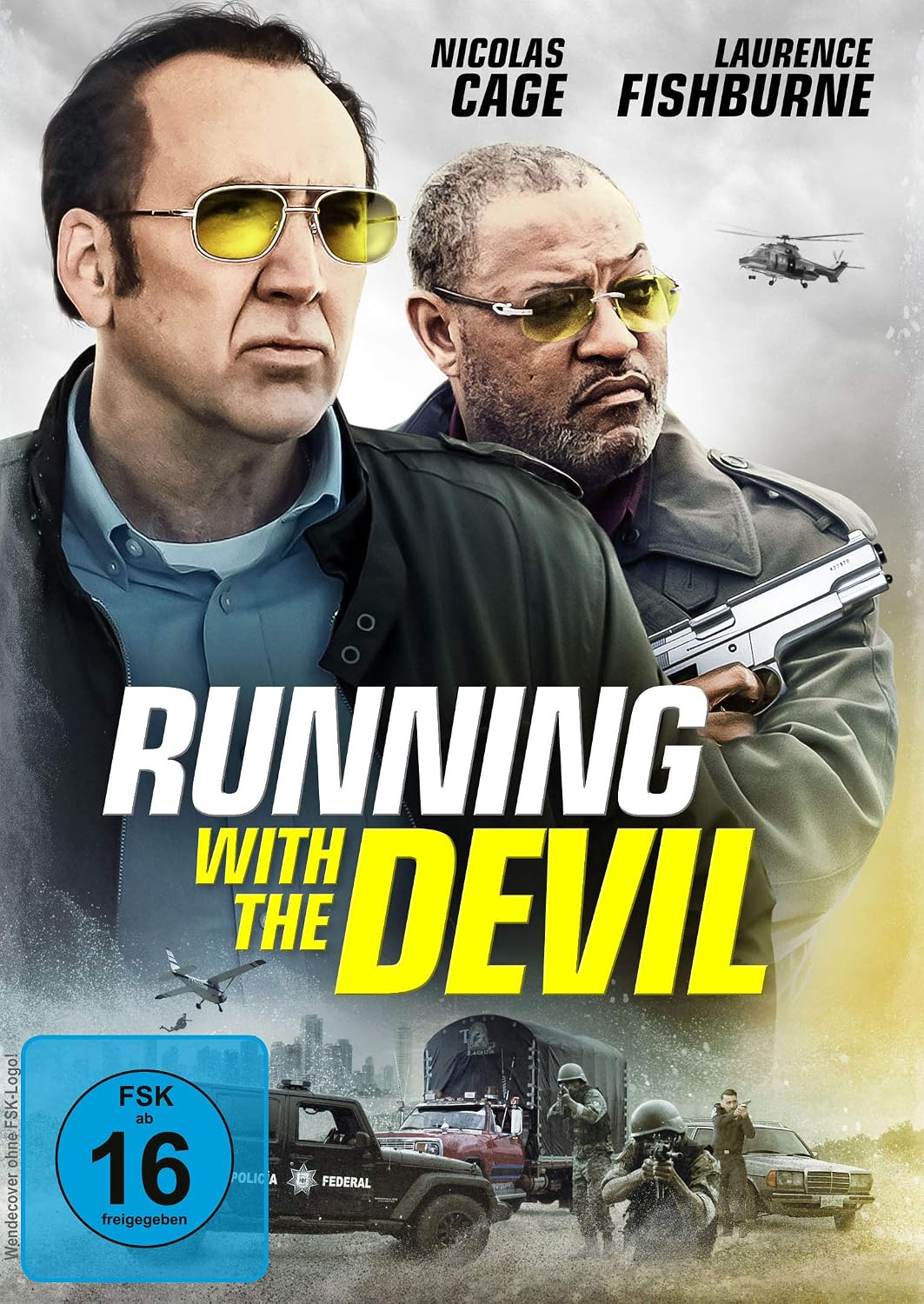 Detalle de Running with the Devil – Thriller von Plaion Pictures mit Nicolas Cage und Laurence Fishburne