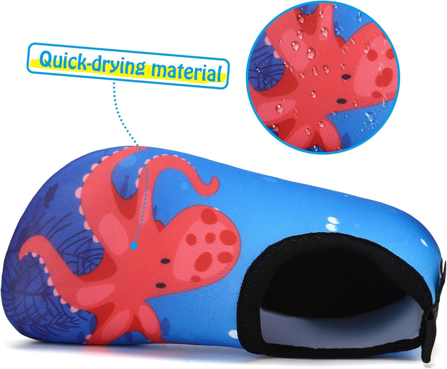 Detalle de SAGUARO Scarpe da Scogli Antiscivolo per Bambini - Leggere e Traspiranti (EU 18-37)