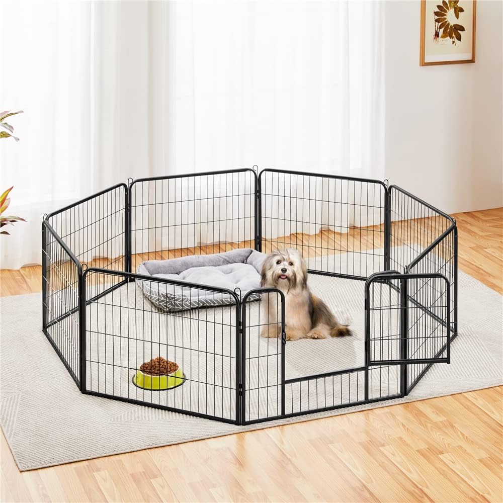 Thumbnail 4 de Yaheetech 8 Parque para Perro 80x60cm Vallas para Mascota