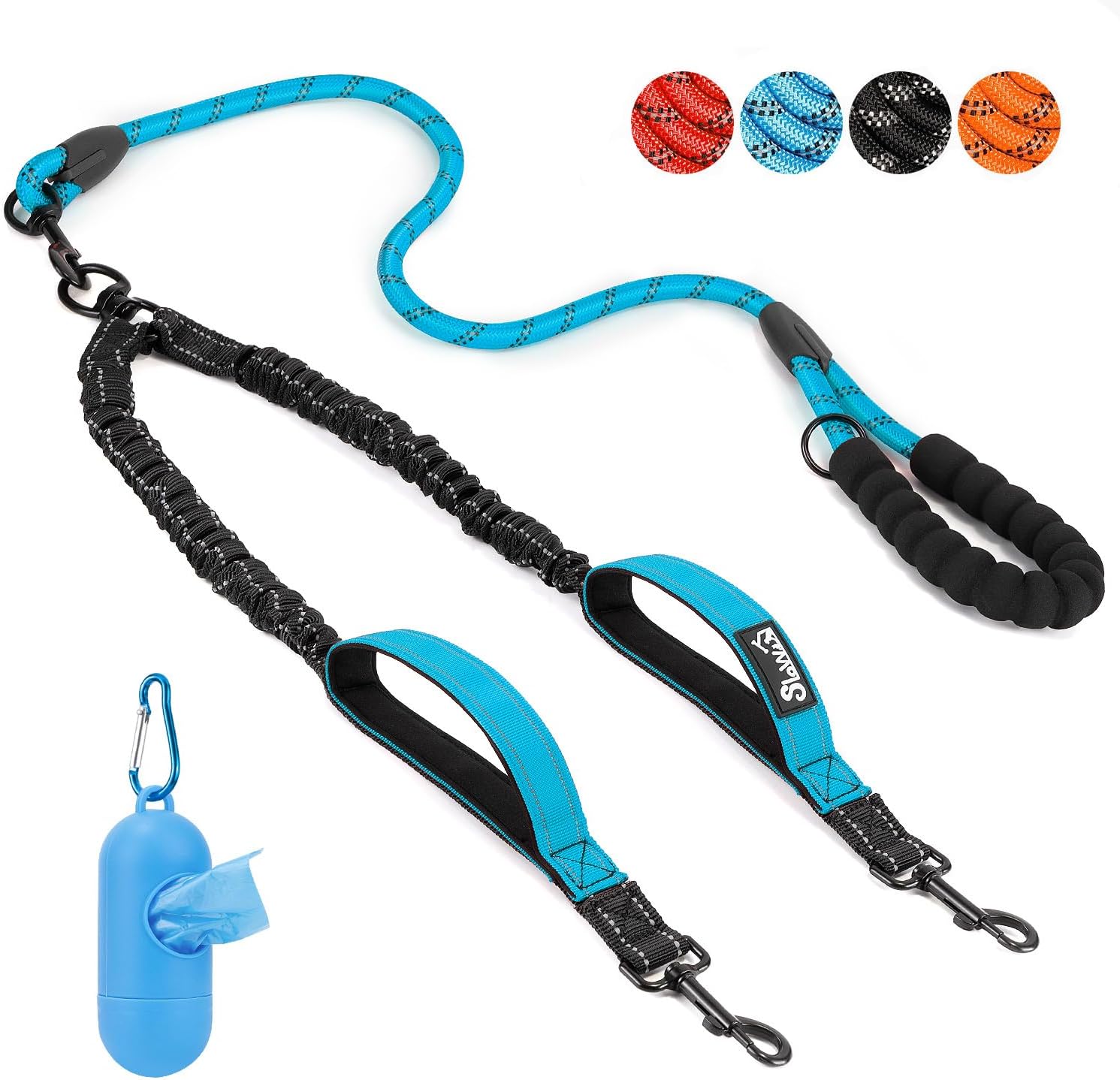 Detalle de Eyein Double Dog Lead No Tangle