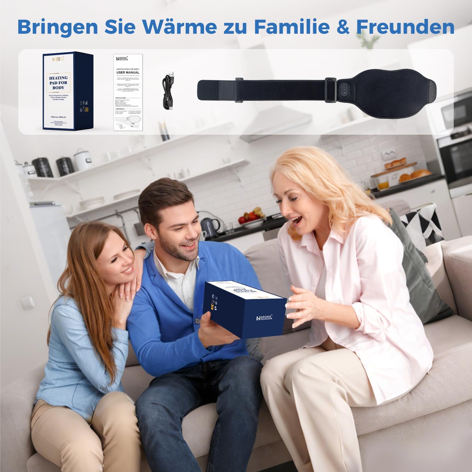 Thumbnail 6 de AROMA SEASON Wärmegürtel mit Akku 4h