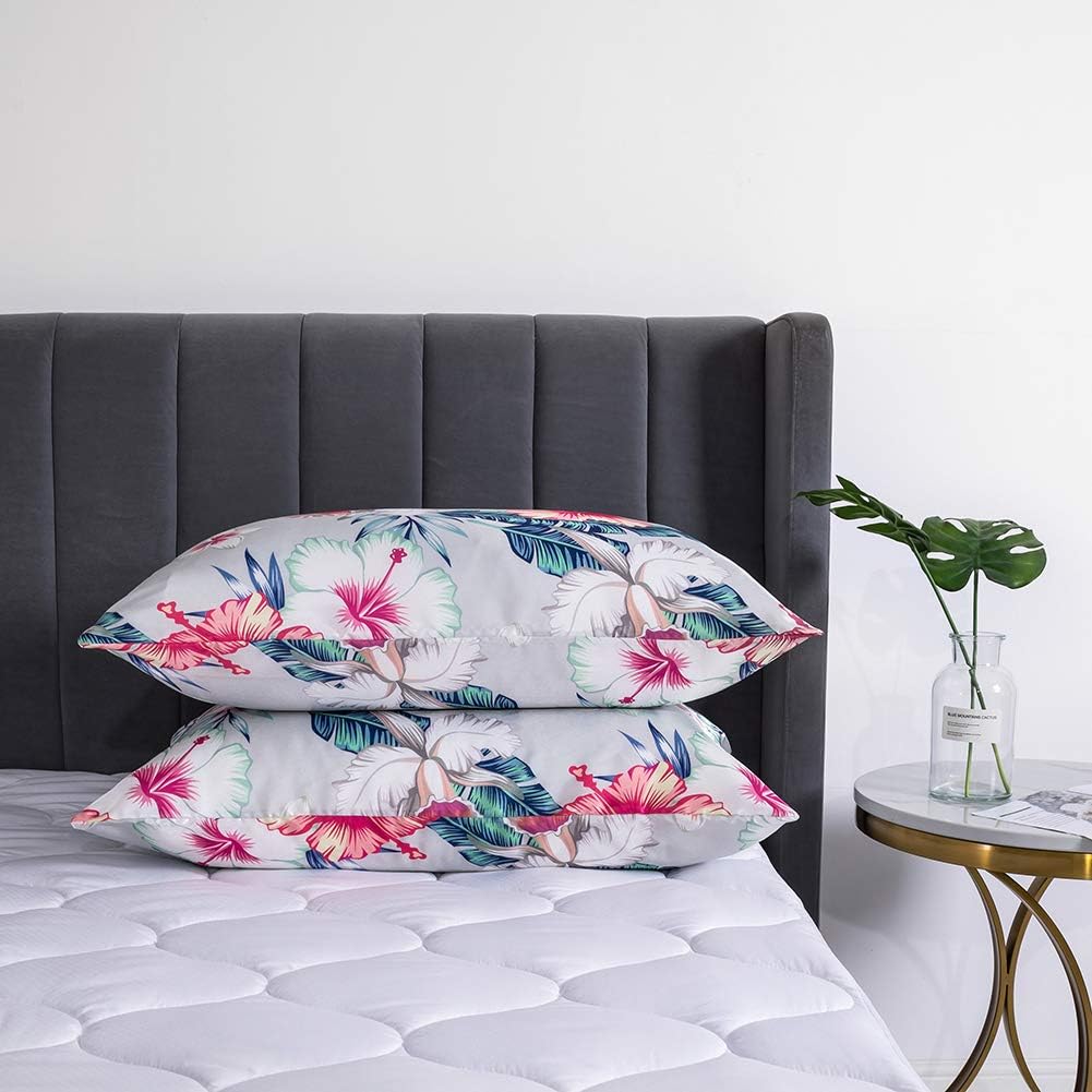 Detalle 1 de Silk satin pillowcases 2 pack, 50x75 cm