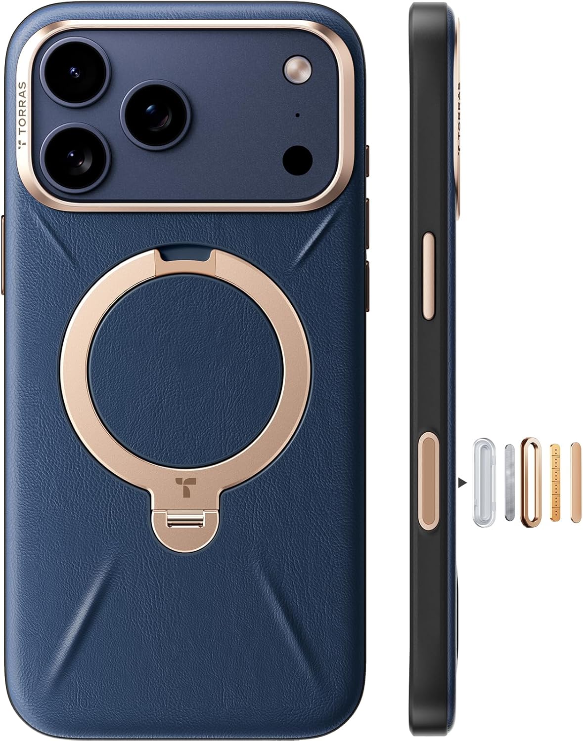 Detalle de TORRAS Q3 VegSkin Case for iPhone 17 Pro Max