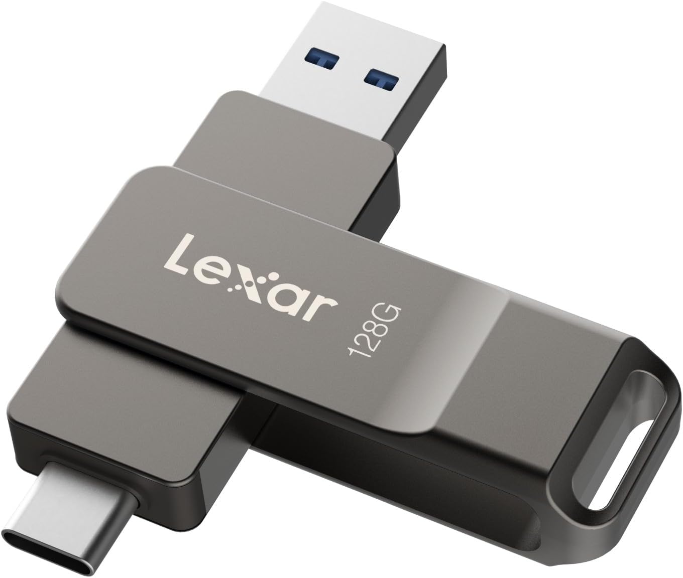 Detalle de Lexar D40E 128 GB Dual Drive USB 3.2 Gen 1 Type-C Jump Drive