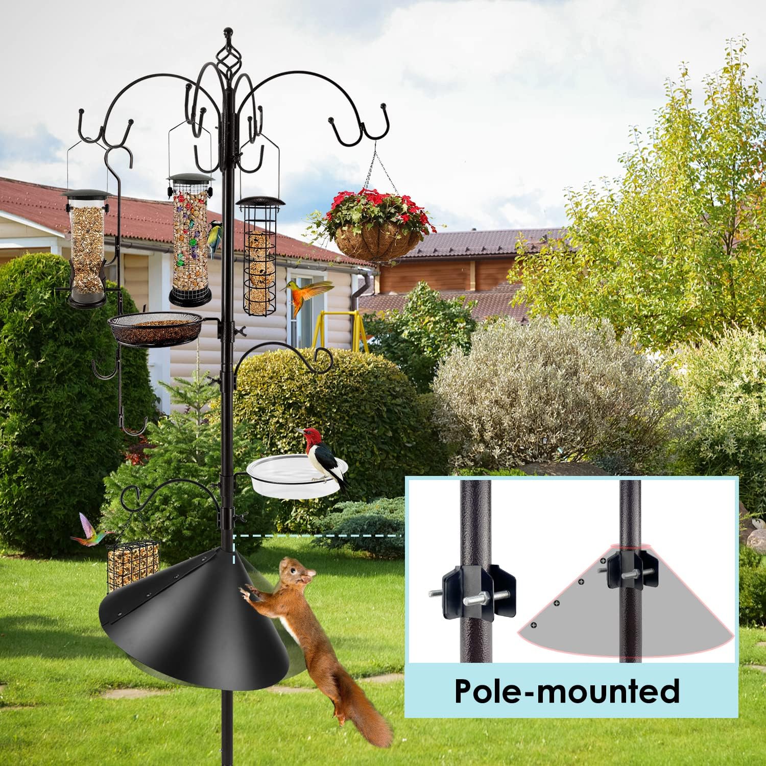 Thumbnail 2 de Bird feeding station kit 238.8cm pole