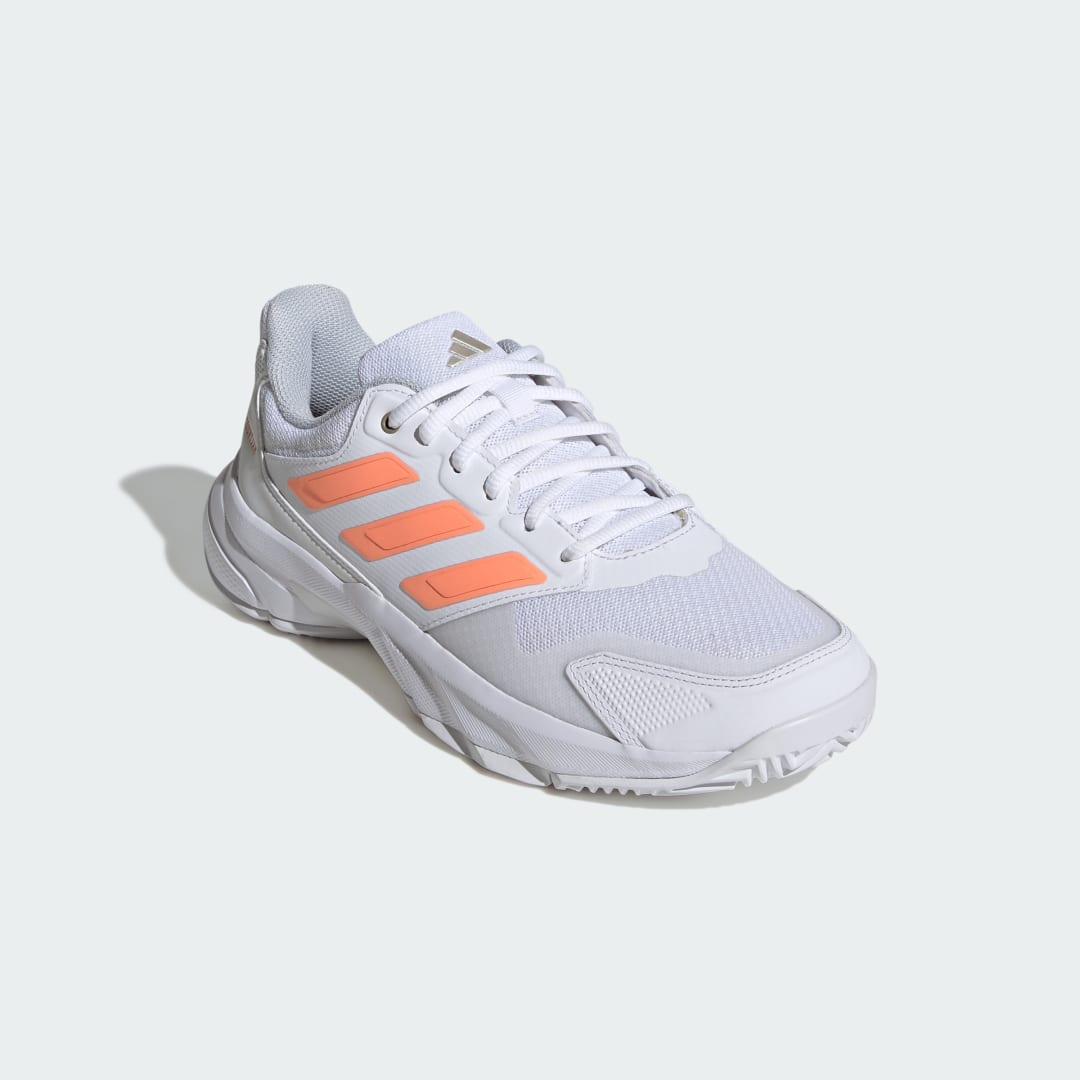 Detalle de Adidas Courtjam Control 3 Tennis – Zapatilla de tenis en color Blanco