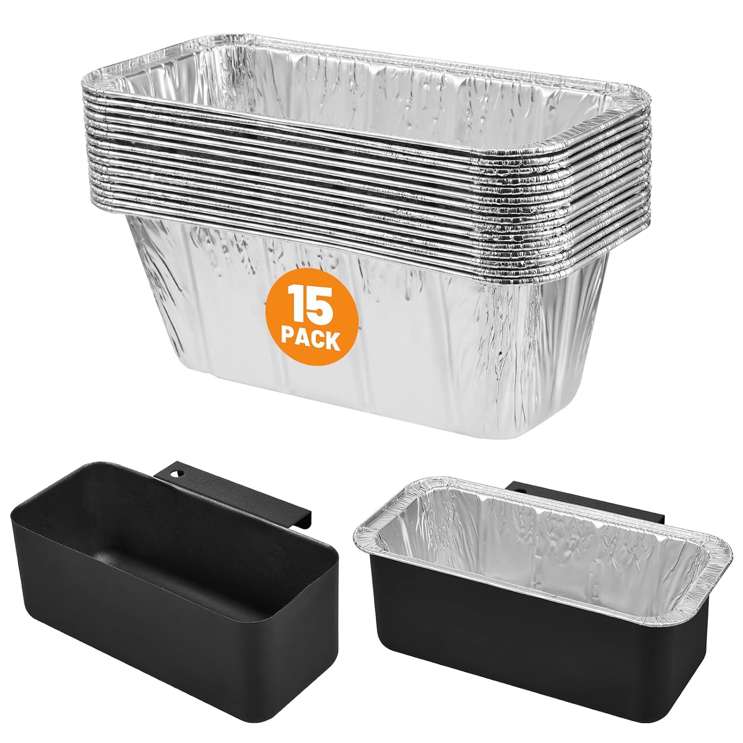 Detalle de Whaleme Griddle Grease Catcher 15-Pack