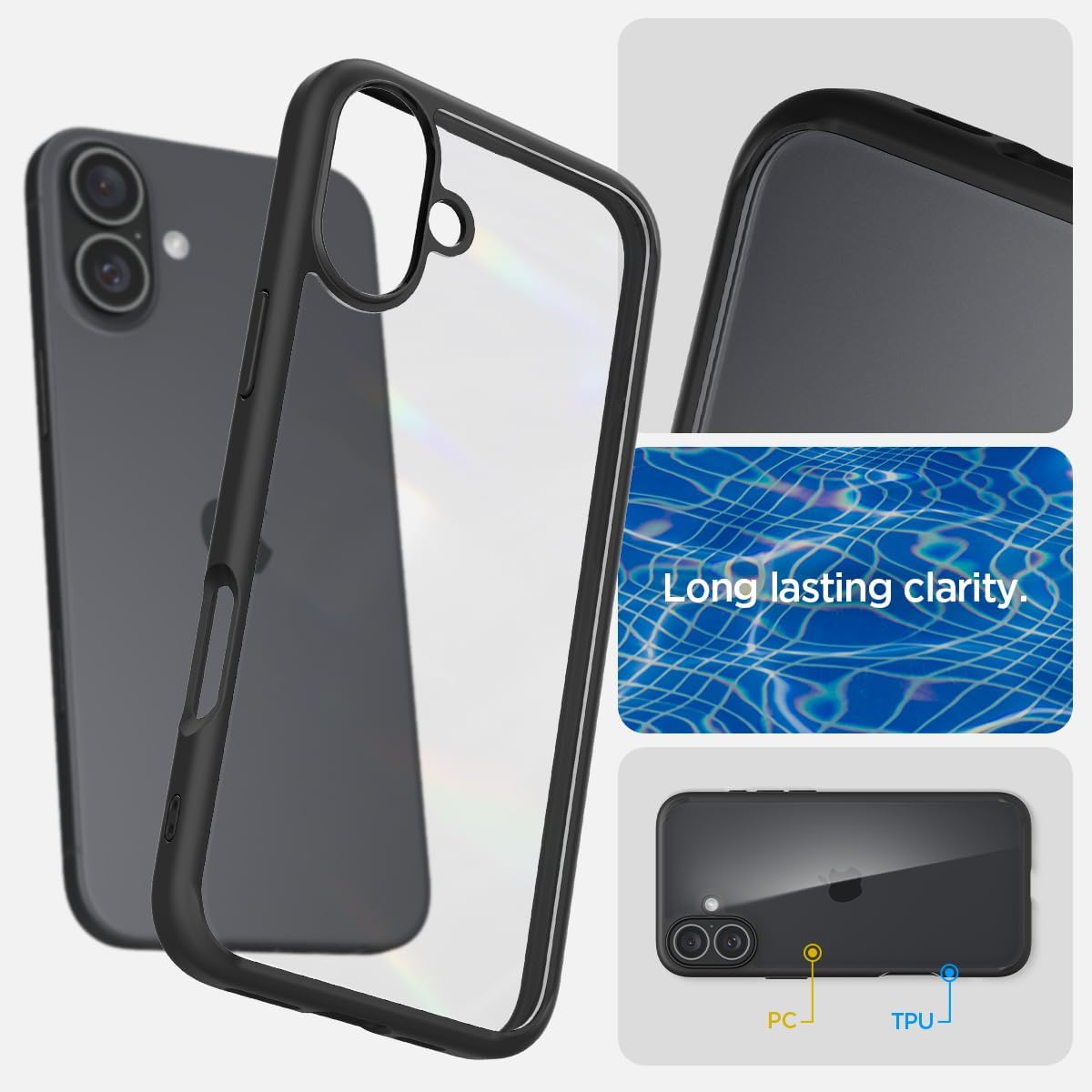 Detalle 2 de Spigen Coque iPhone 16 Ultra Hybrid 6,1 pouces ⚙
