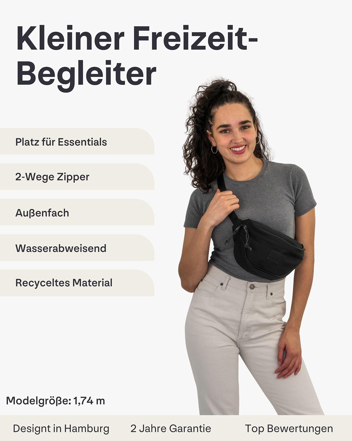 Detalle 2 de JOHNNY URBAN Ben Bauchtasche – wasserabweisend