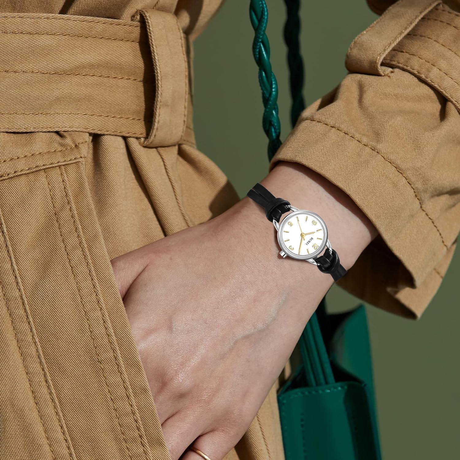 Thumbnail 4 de BUREI Mini Montre Quartz femme 30 m