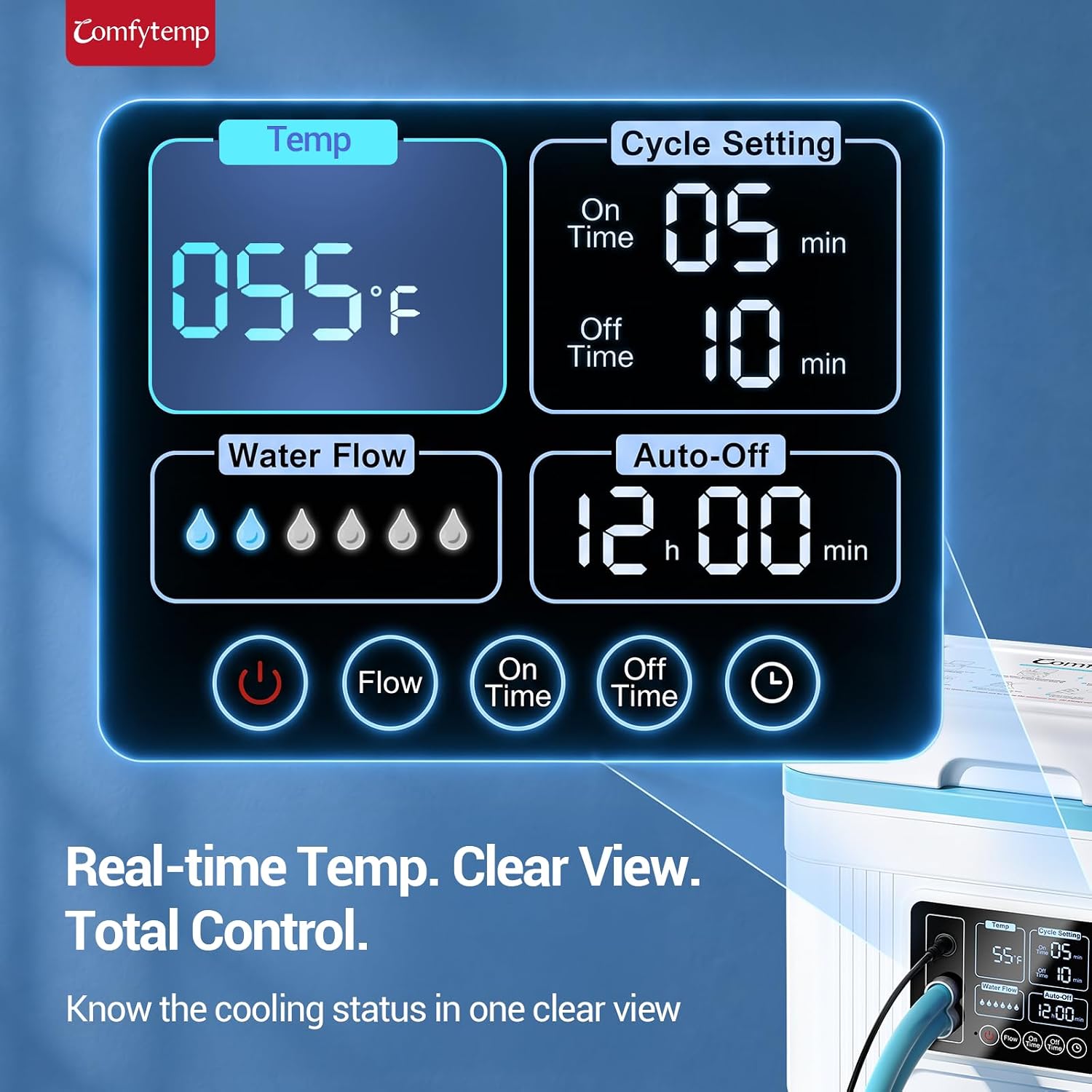 Detalle de Comfytemp Knee Ice Therapy Machine