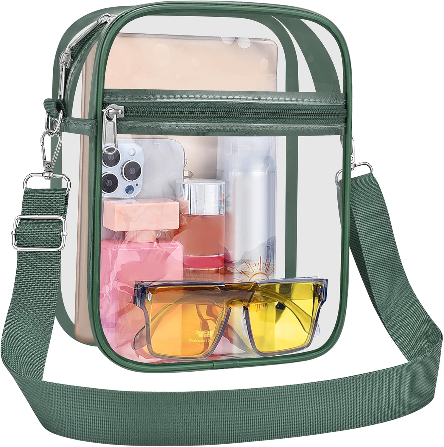 Detalle de USPECLARE Clear Purse Stadium Transparent Messenger Bag