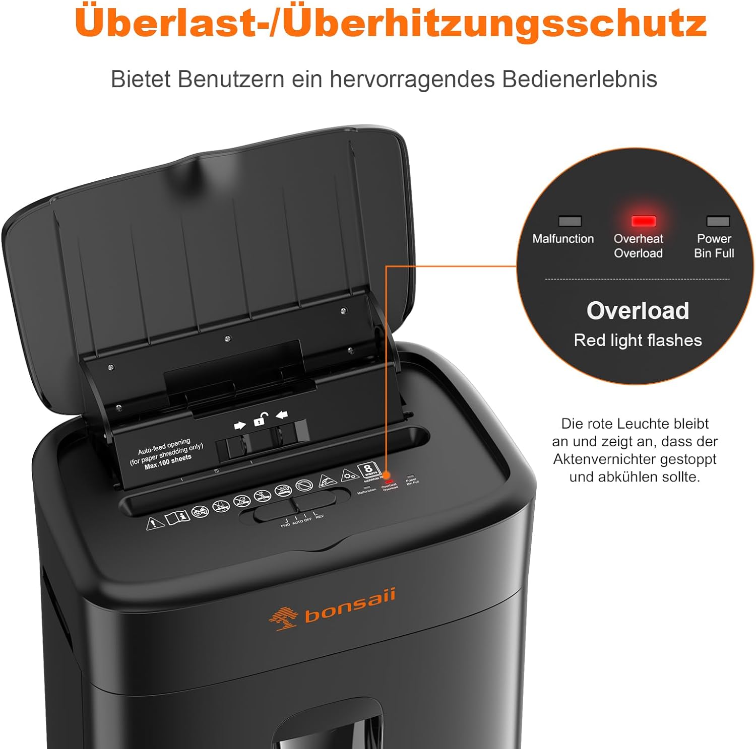 Thumbnail 4 de Bonsaii C231-D Aktenvernichter 16 L 🗄️