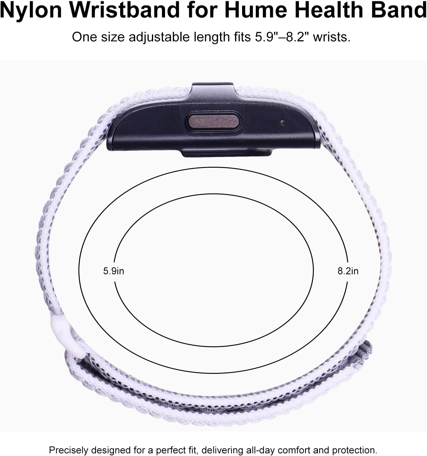 Thumbnail 3 de ZOOROO 3-Pack Nylon Loop Sport Replacement Bands for Hume Health Band