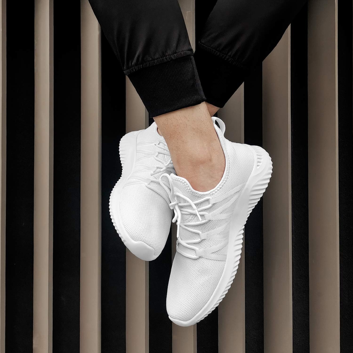 Thumbnail 1 de Feethit Men’s Slip-On Running Shoes — Breathable, Lightweight, Non-Slip Sneakers