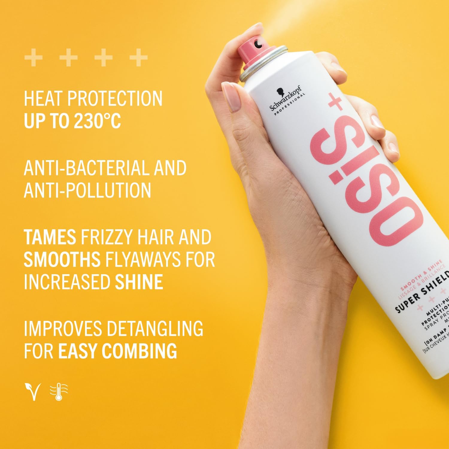 Thumbnail 3 de Schwarzkopf Professional OSiS Super Shield Multi Purpose Protection Spray (300 ml) for long hair