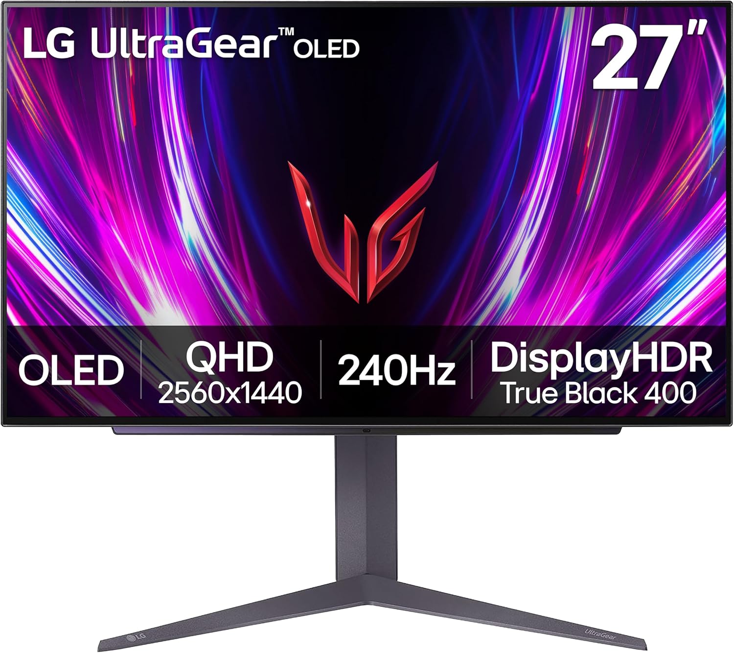 Detalle de LG 27GS93QE 27-inch QHD 240Hz OLED Monitor