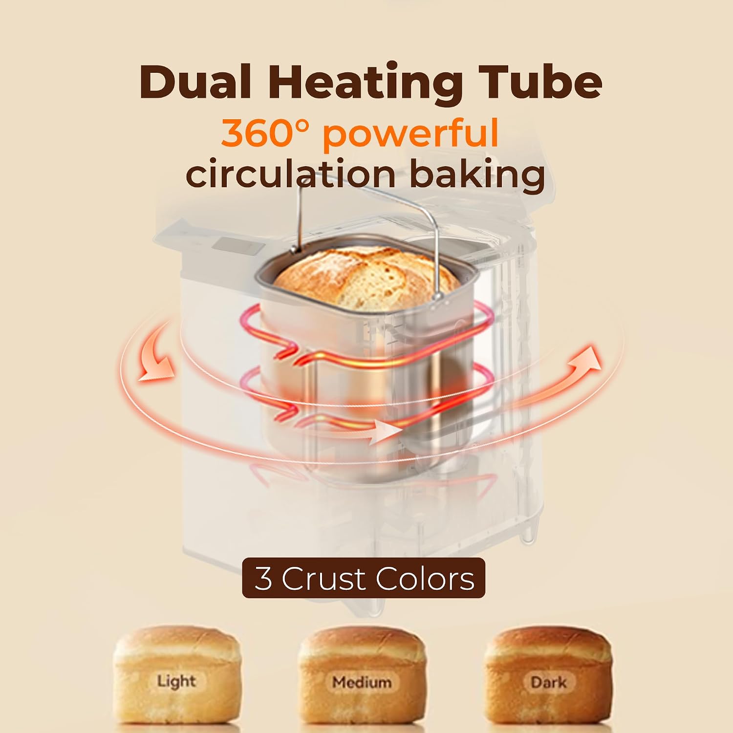 Thumbnail 4 de Rosewill 25-in-1 Bread Maker 2LB 🍞