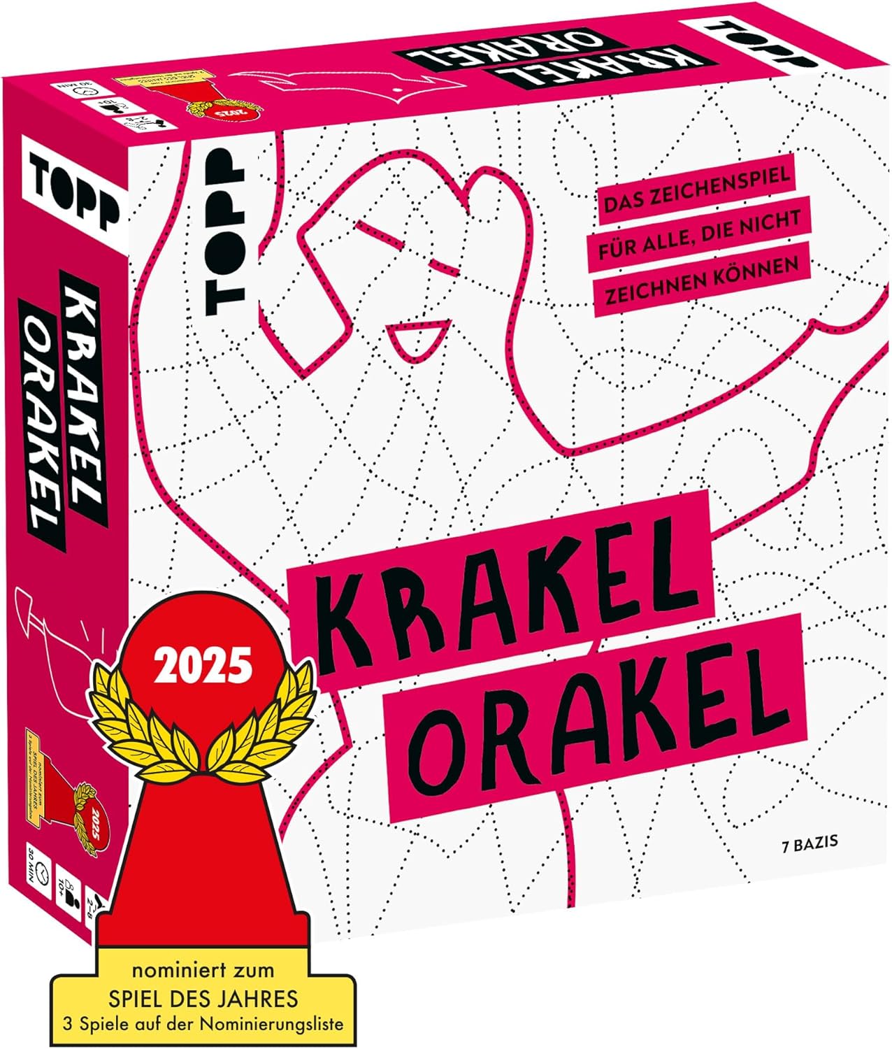 Detalle de TOPP Krakel-Orakel – Das Zeichenspiel für alle, die Nicht zeichnen können