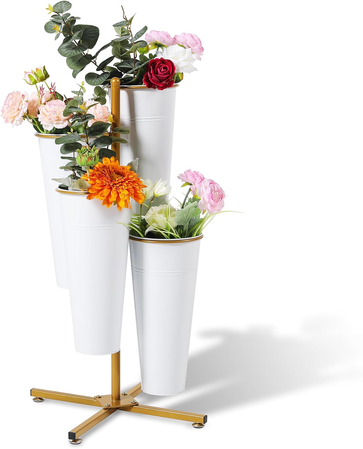 Thumbnail 6 de Flower Cart Stand, 3 Layers