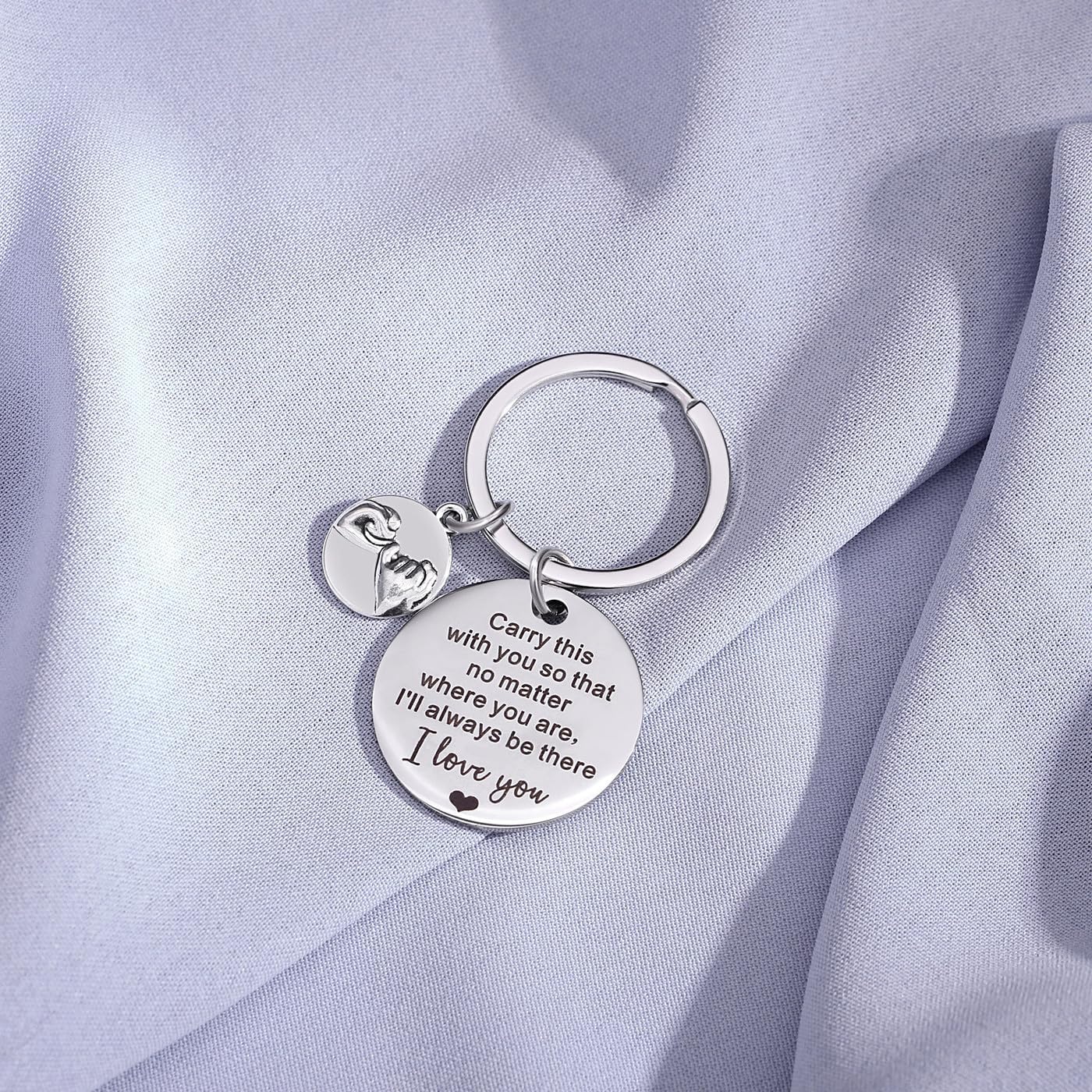Detalle 2 de XIANNVXI Inspirational Keyring – Best Friend & Thank You Gift
