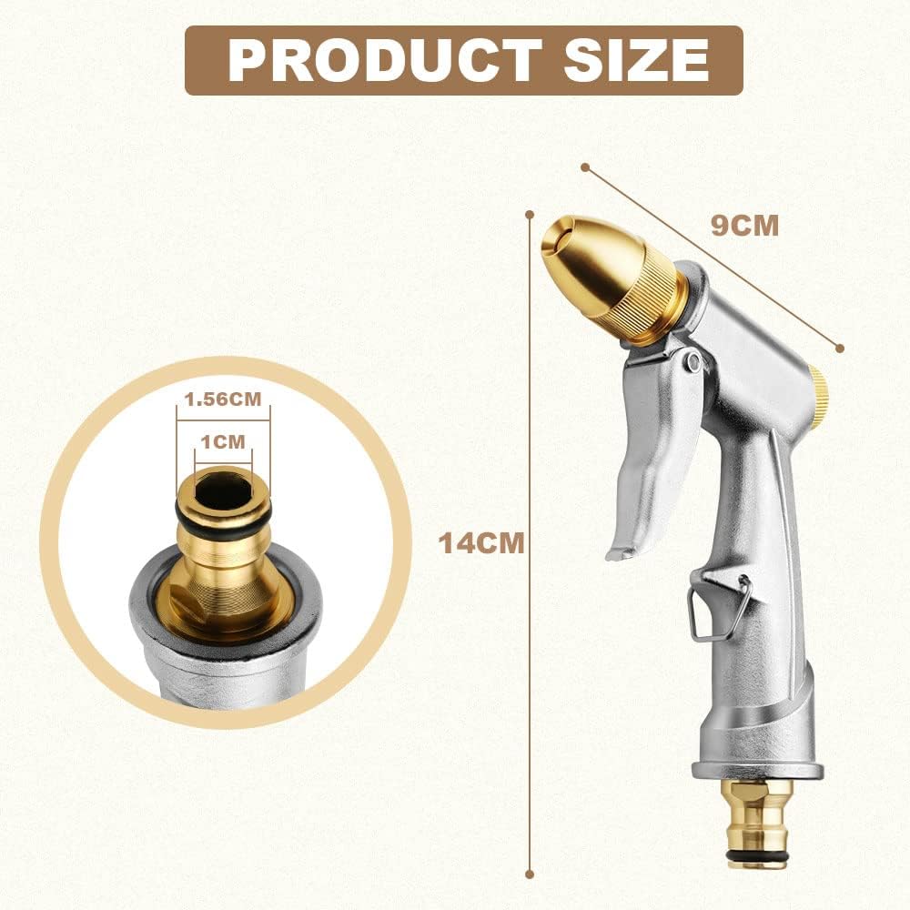 Thumbnail 1 de OFFCUP Copper-Plated sprutpistol för trädgårdsslang med vridbart munstycke