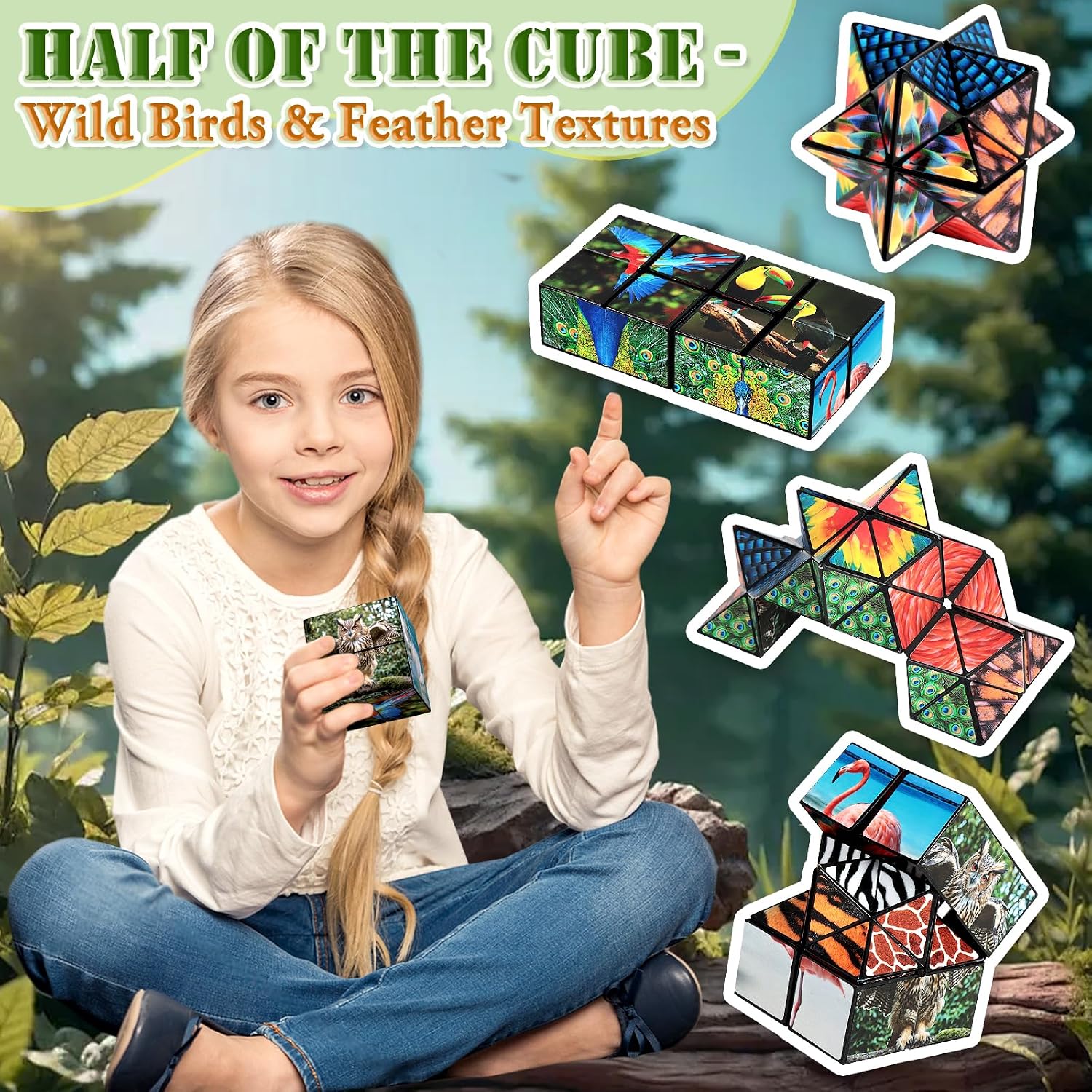 Detalle 2 de Euclidean Cube Infinity Cube 5.6 cm fidget toy