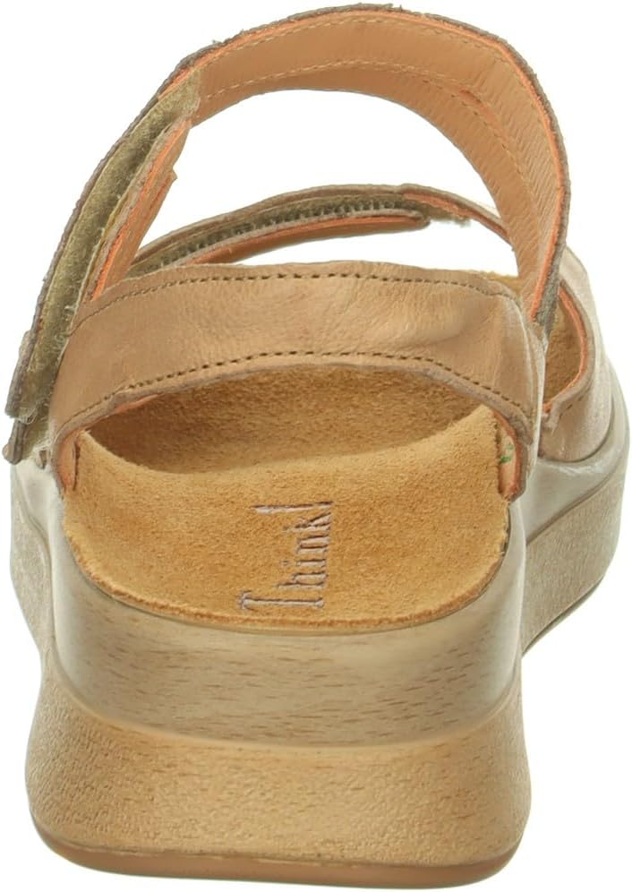 Detalle de Think! Meggie Lederfutter SandaleFemme — Sandale féminine à doublure cuir et semelle flexible