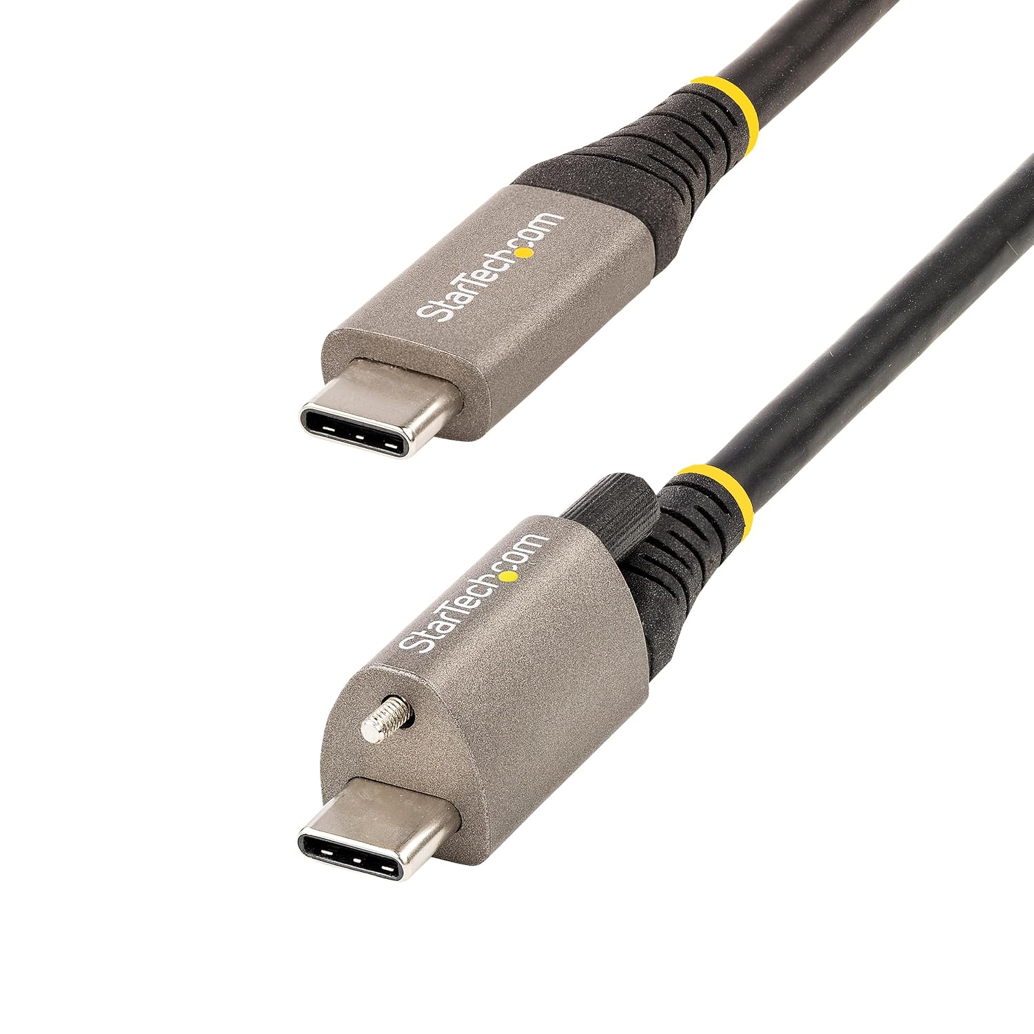 Thumbnail 6 de StarTech.com USB-C-zu-USB-C-Kabel 1 m mit Schraubensicherung (USB 3.2 Gen 2, 10 Gbit/s, 100 W/5 A, DP Alt Mode)