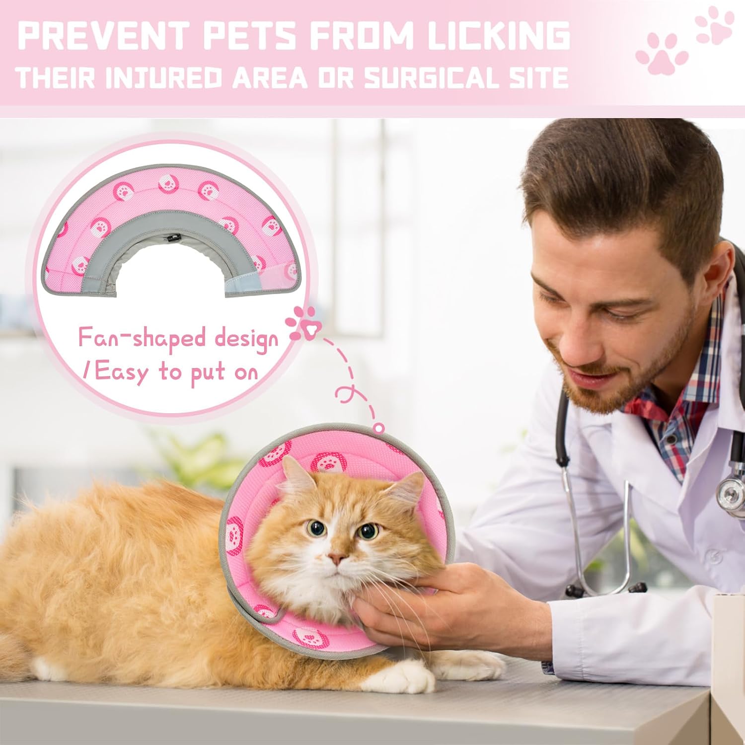 Thumbnail 6 de Soft cat recovery collar