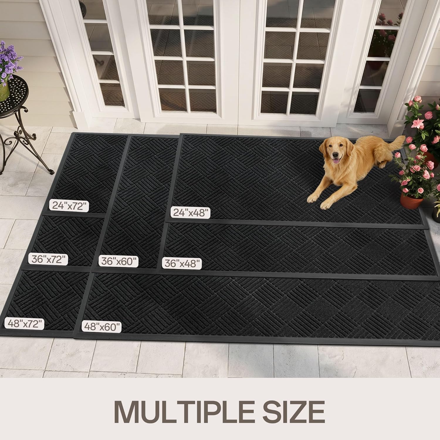 Thumbnail 1 de Amyracel Front Door Mat 3' x 6