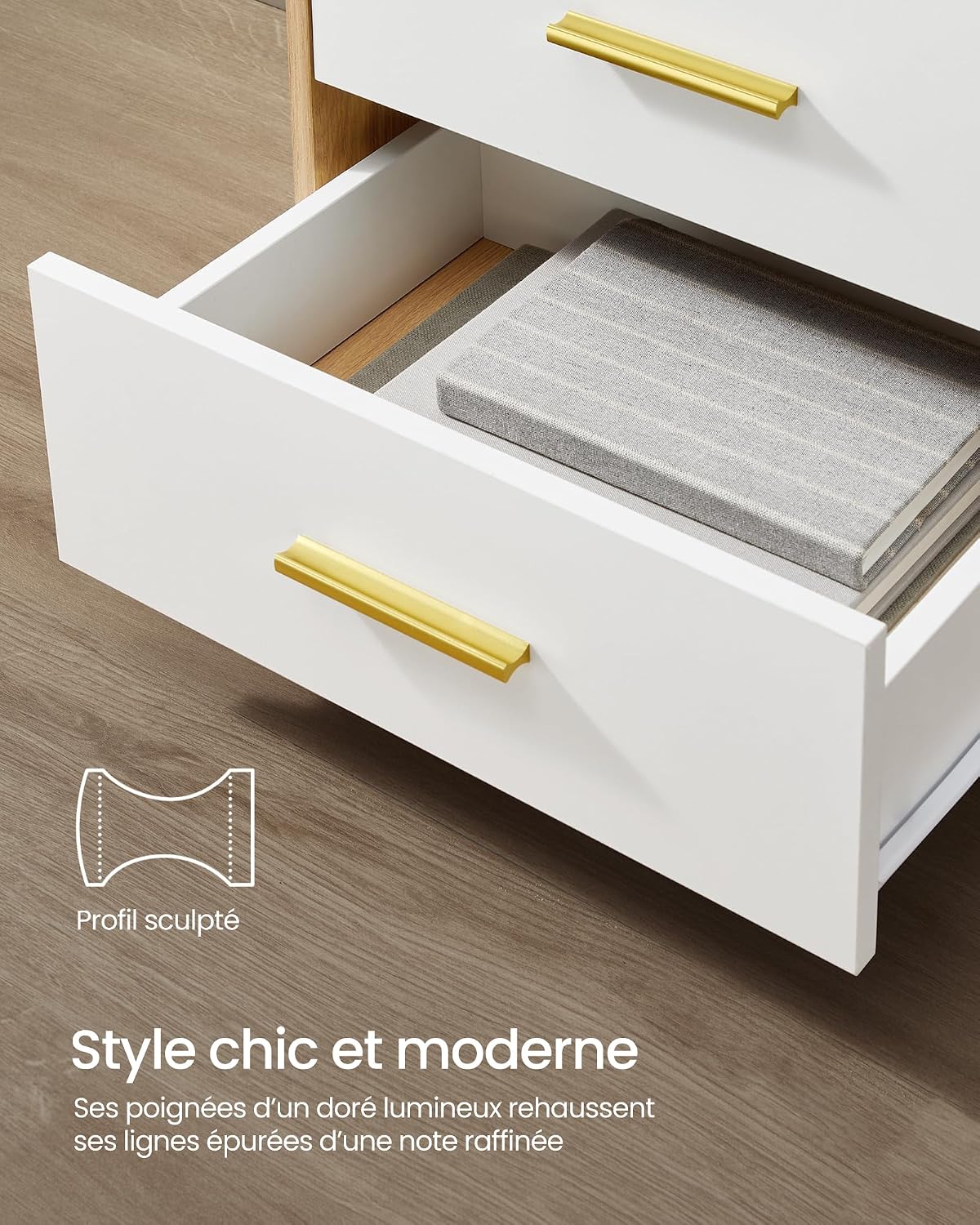 Thumbnail 6 de VASAGLE Custos Collection 2 tables de chevet