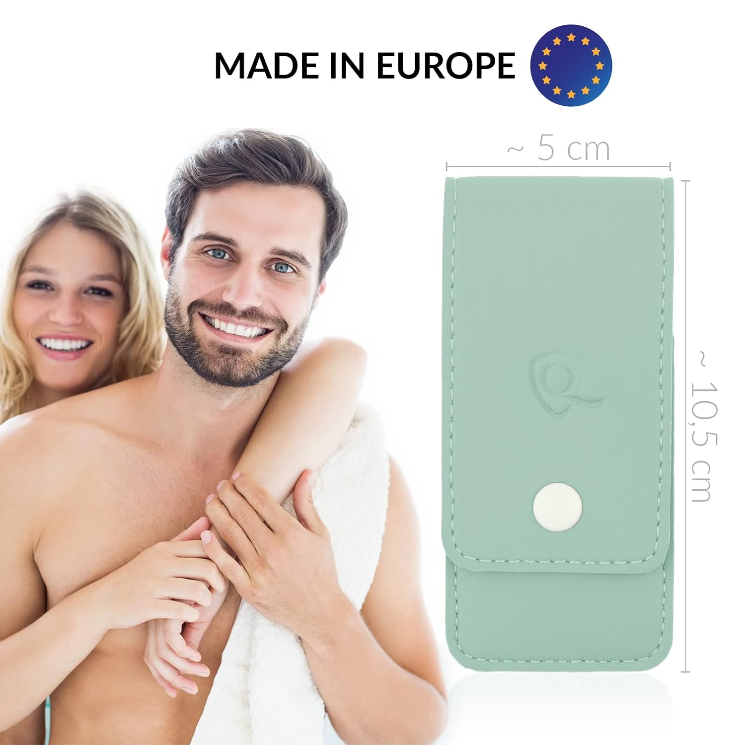 Thumbnail 1 de marQus Maniküre Set 4-teilig inkl. Feile aus Solingen – kompaktes Reise-Nageletui in Mint