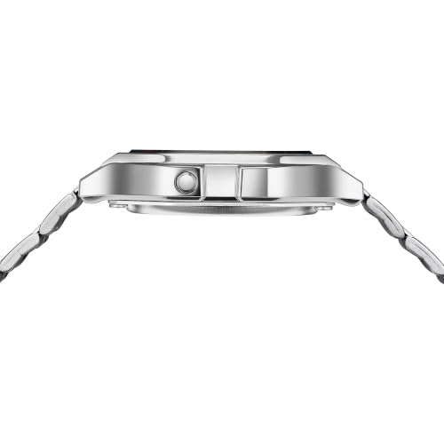 Detalle de Casio Orologio da Uomo Digitale A158WEA-1EF: cinturino in acciaio inox, stile versatile