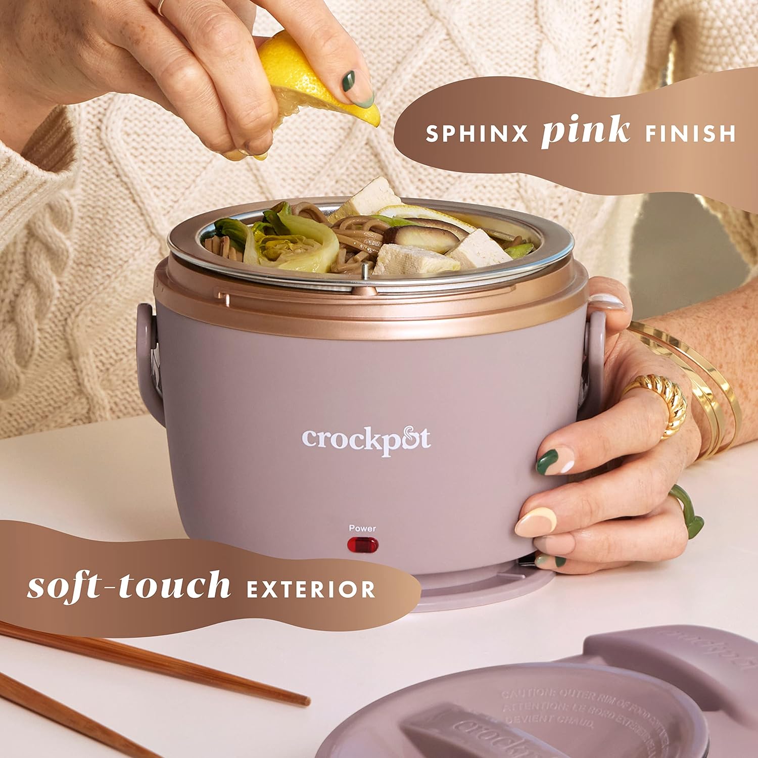 Thumbnail 4 de Crock-Pot Portable Electric Lunchbox 20 oz 🍱