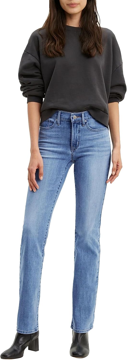 Detalle de Levi's 315 Shaping Bootcut – damjeans med bootcut-passform
