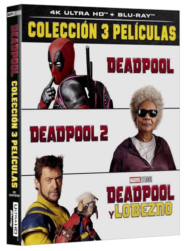 Detalle de Deadpool 1+2+3 (4K UHD + Blu-ray) Pack 3 Películas de Divisa Films