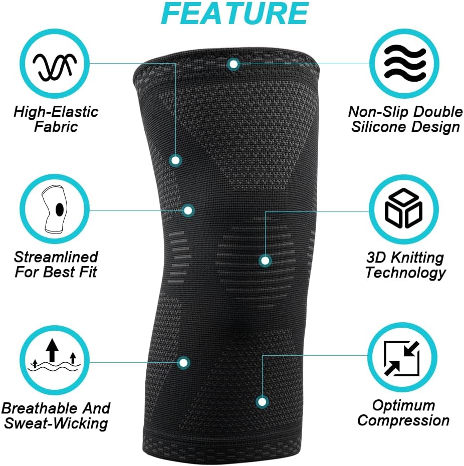 Thumbnail 1 de ACWOO Ginocchiera Ortopedica L per supporto e compressione