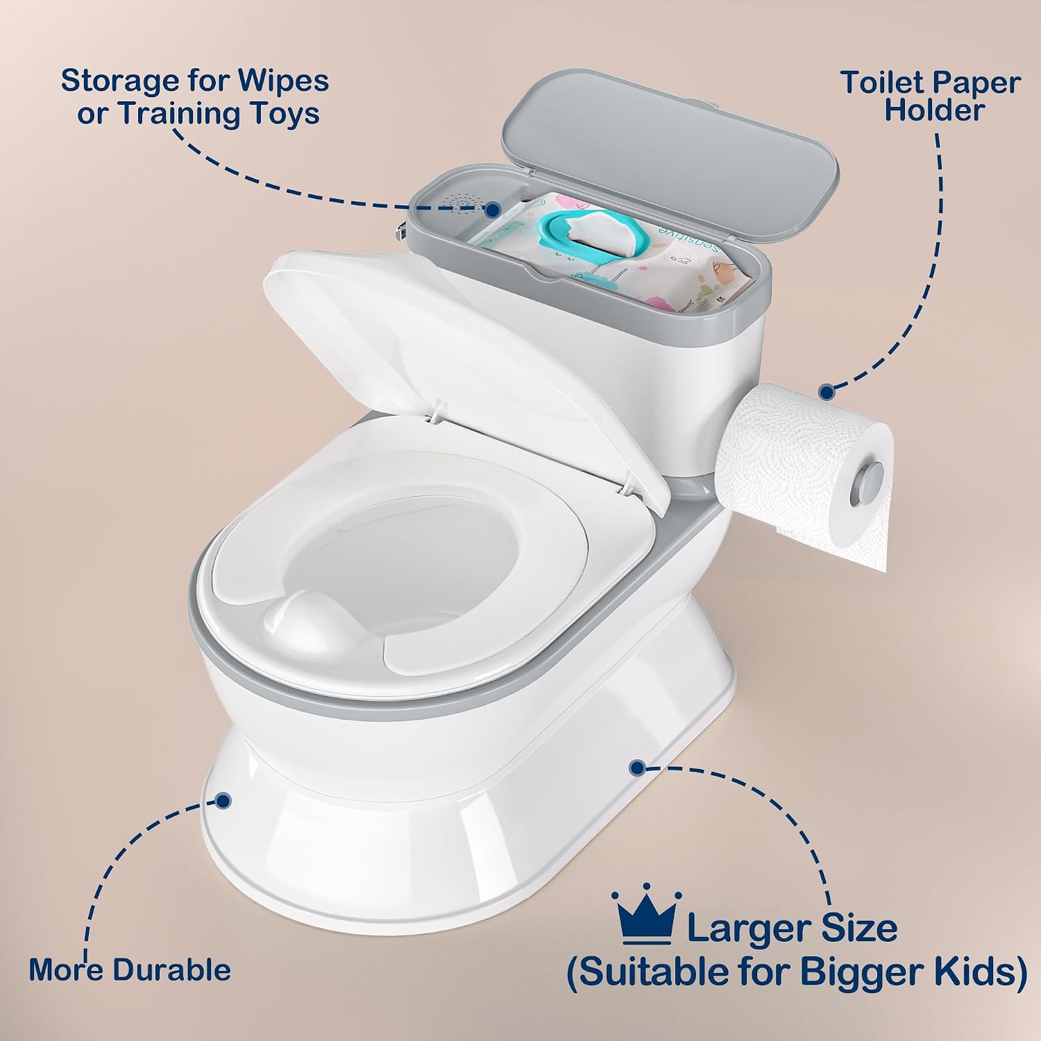 Detalle 2 de CheerTry Toddler Potty Training Toilet