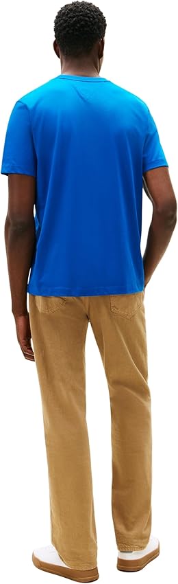 Thumbnail 1 de Tommy Hilfiger ESS Seasonal REG FIT Solid tee MW0MW39995 Azul XS